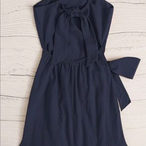 New Navy Blue Summer Dress